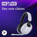 Sony INZONE -Casque gaming sans fil à isolation phonique  Son spatial à 360°Tige microphone de haute qualité-PC/PS5 PlayStation