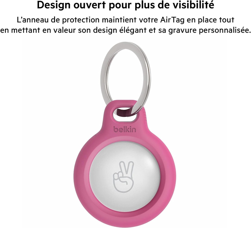 Belkin Anneau de protection avec attache en métal