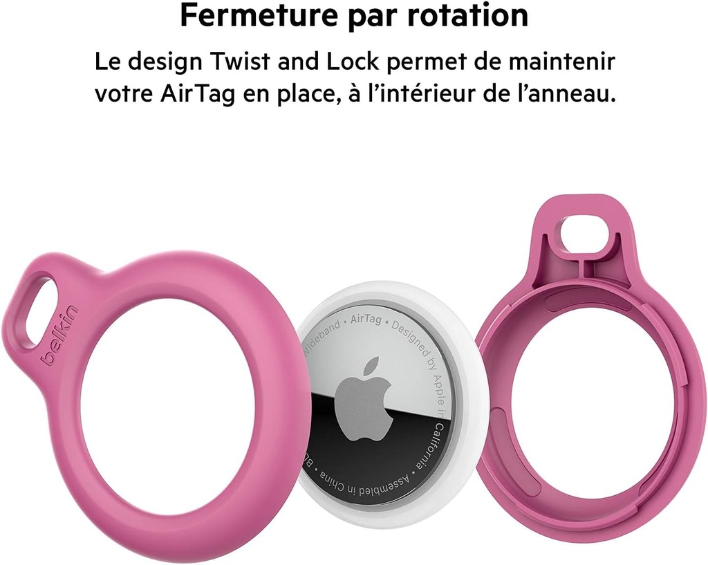 Belkin Anneau de protection avec attache en métal