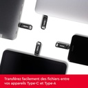 SanDisk Ultra Dual Drive Go 128 Go, Clé USB Type-C
