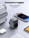 UGREEN Adaptateur de prise 30 W avec USB C GaN Fast 4-en-1