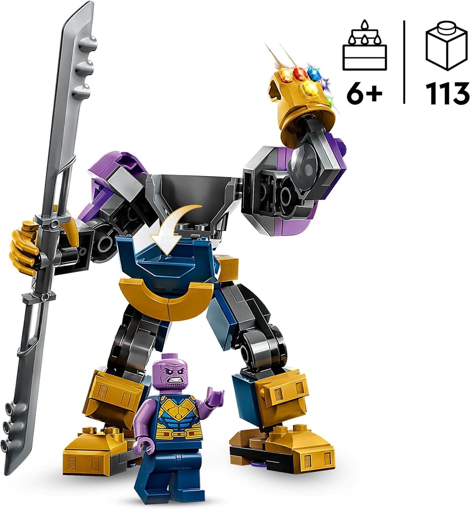 LEGO 76242 Marvel L’Armure Robot de Thanos