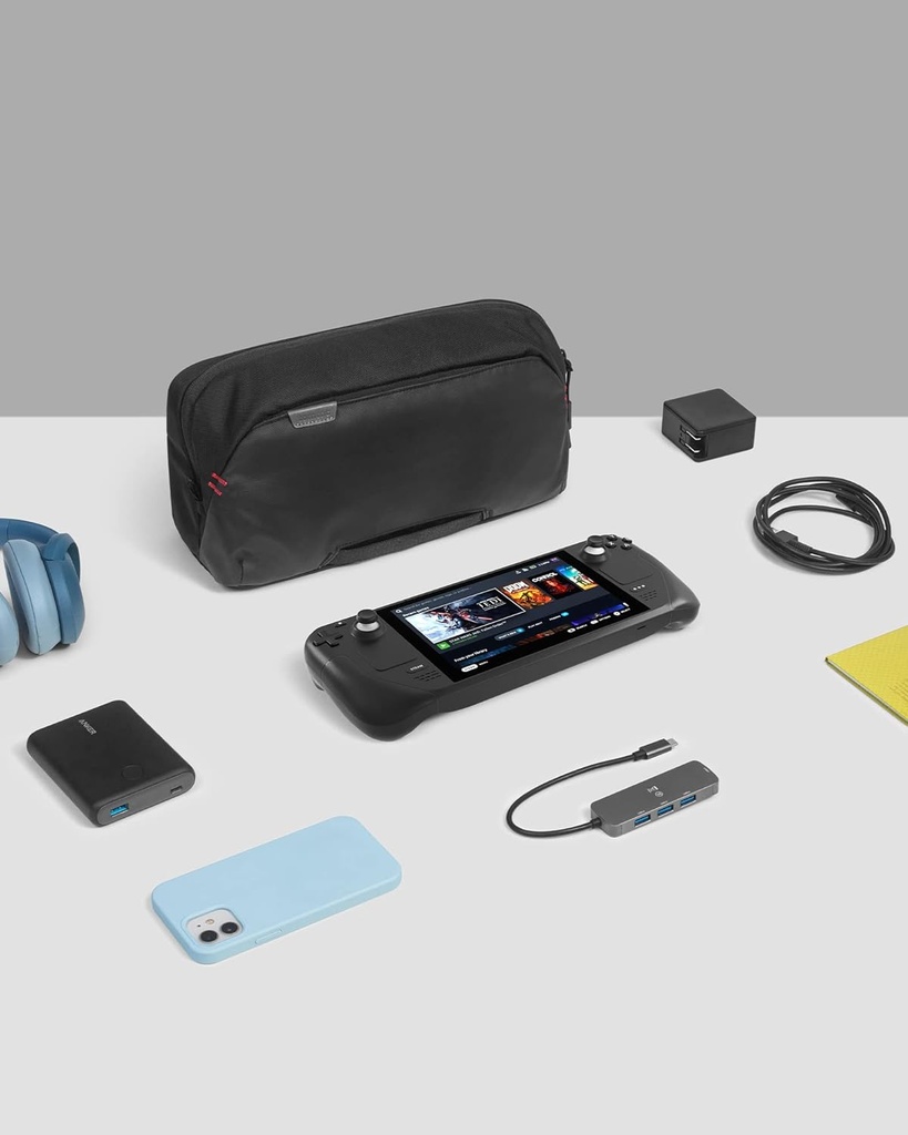 tomtoc Sac à bandoulière pour console Steam Deck & ROG Ally