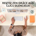 Logitech Lift for Mac, Souris Ergonomique Verticale sans Fil, Bluetooth, Clics et Roulette Smartwheel Discrets