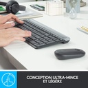 Logitech MK470 Combo Clavier et Souris sans Fil pour Windows