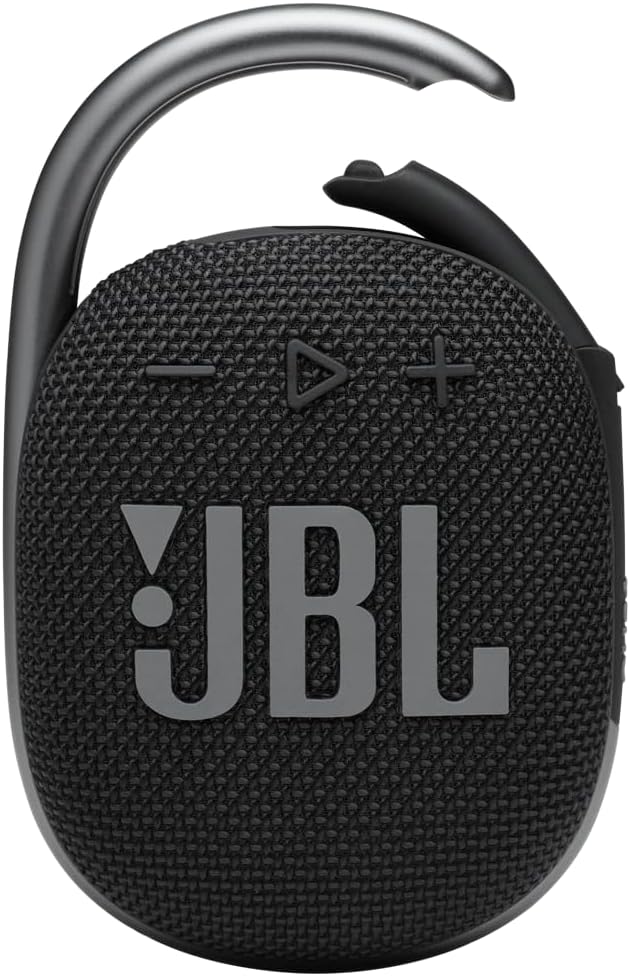JBL CLIP 4 – Enceinte Bluetooth portable et légère avec mousqueton intégré – Autonomie 10 hrs 