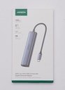 UGREEN Hub USB C Ethernet Gigabit Adaptateur USB C vers RJ45 Réseau avec 3 Ports USB 3.0 5Gbps