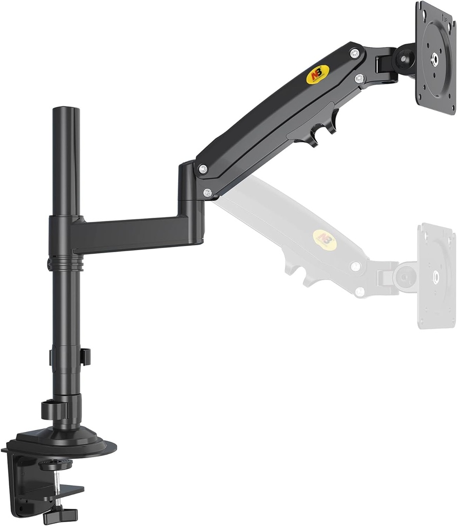Ergosolid Support de Table avec Ressort à gaz pour écrans 