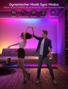 Govee RGBIC 30m Ruban/Bande LED WiFi Bluetooth Multicolore, Contrôlé par APP 