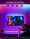 Govee RGBIC 30m Ruban/Bande LED WiFi Bluetooth Multicolore, Contrôlé par APP 