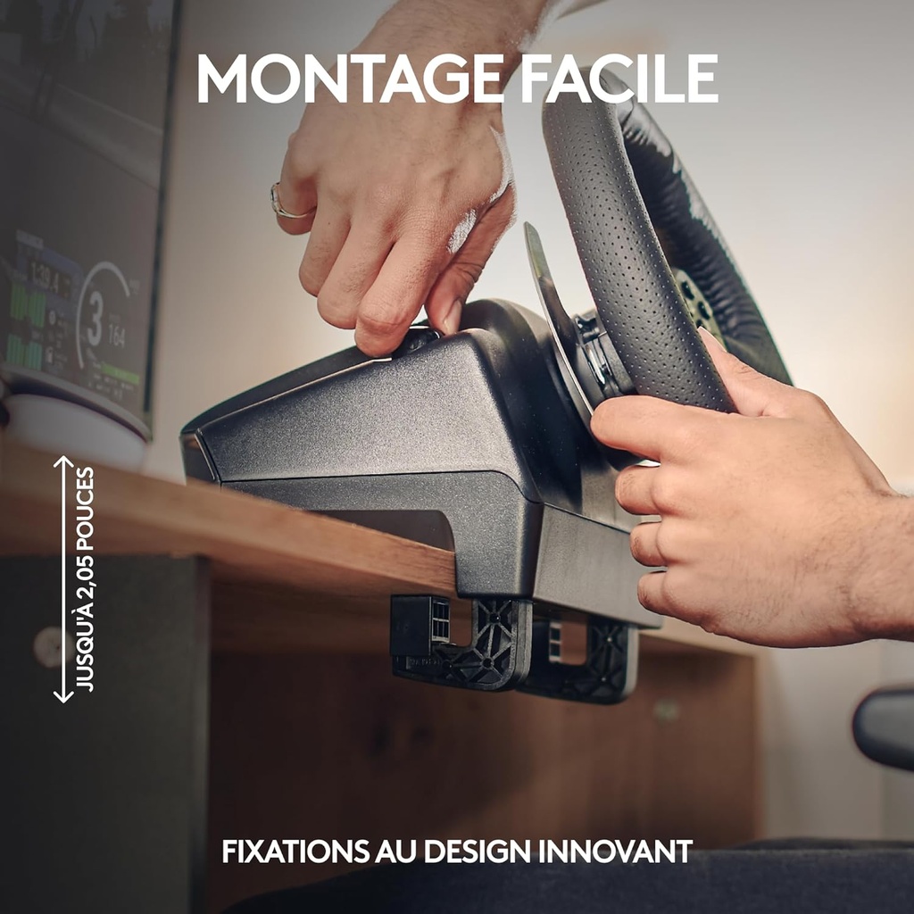 Logitech G G920 Driving Force Volant de Course avec Pédales