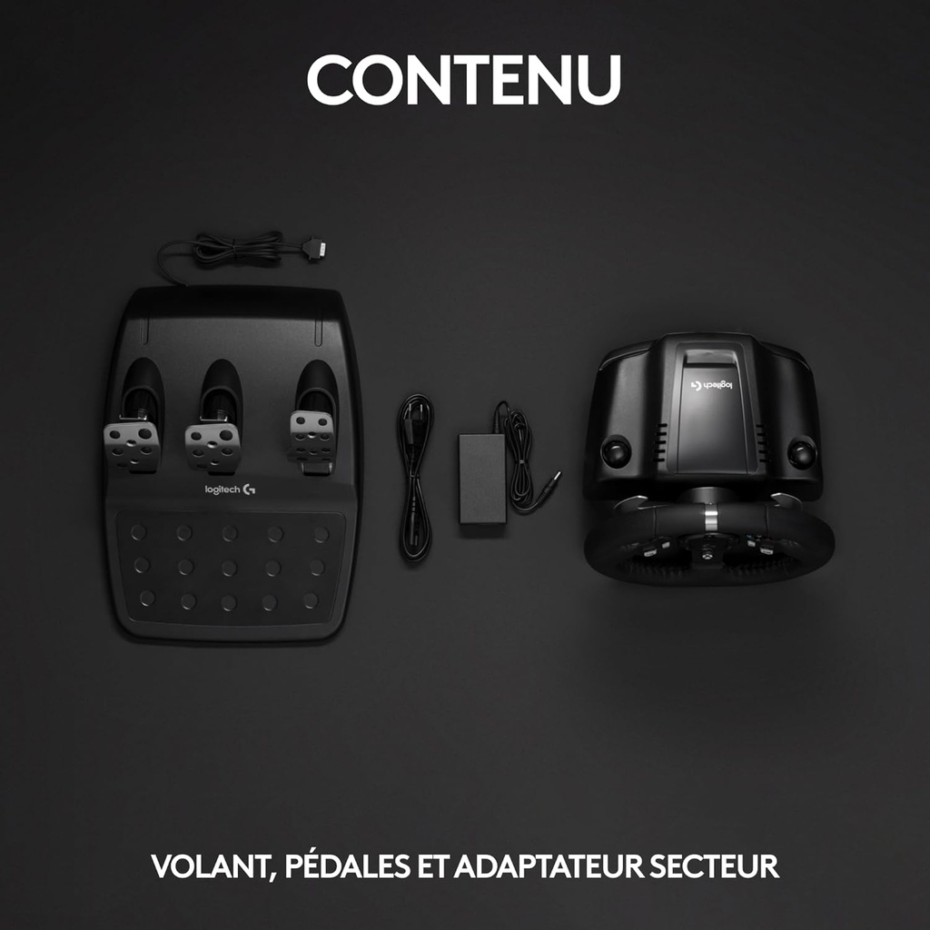 Logitech G G920 Driving Force Volant de Course avec Pédales