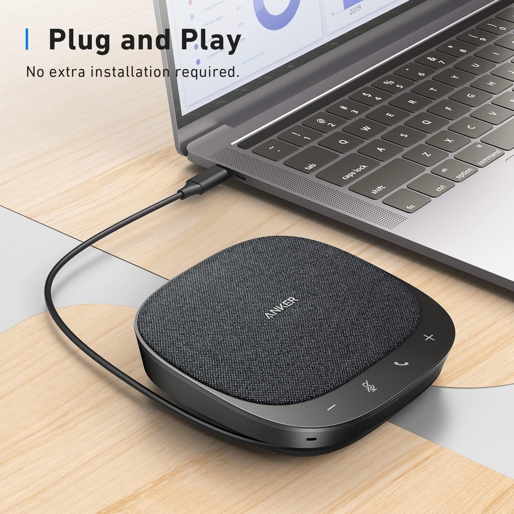 Anker PowerConf S330 Haut-Parleur USB de conférence pour Bureau