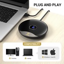 TONOR Microphone USB de Conférence