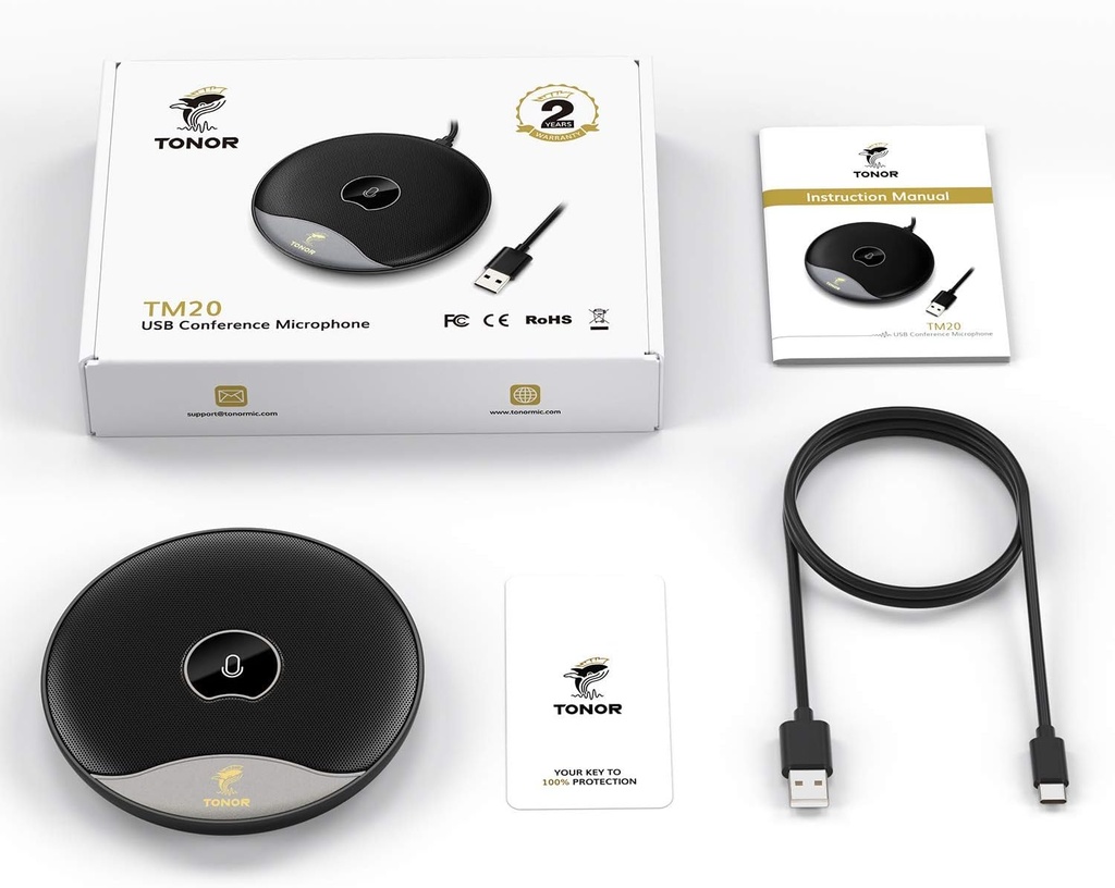 TONOR Microphone USB de Conférence