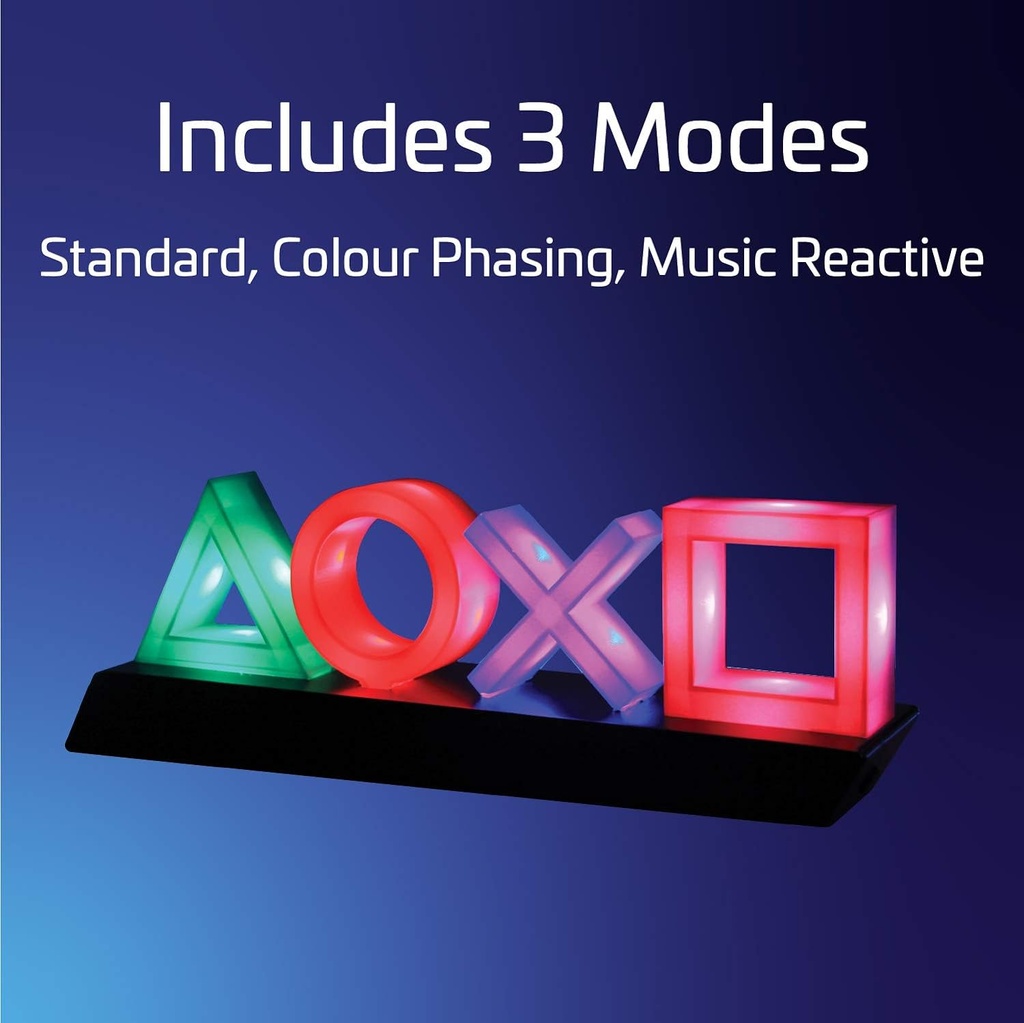 Paladone Playstation Lumières Icones à 3 Modes