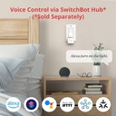 SwitchBot Interrupteur Intelligent Bluetooth - Petit Robot d'Interrupteur avec APP Contrôle et Minuteur Programmable