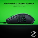 Razer Naga X MMO Souris Gaming Filaire 16K DPI Capteur Optique
