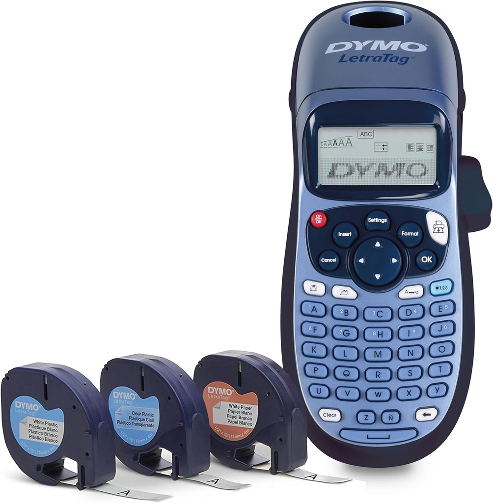 Dymo LetraTag LT-100H Kit de base avec étiqueteuse 