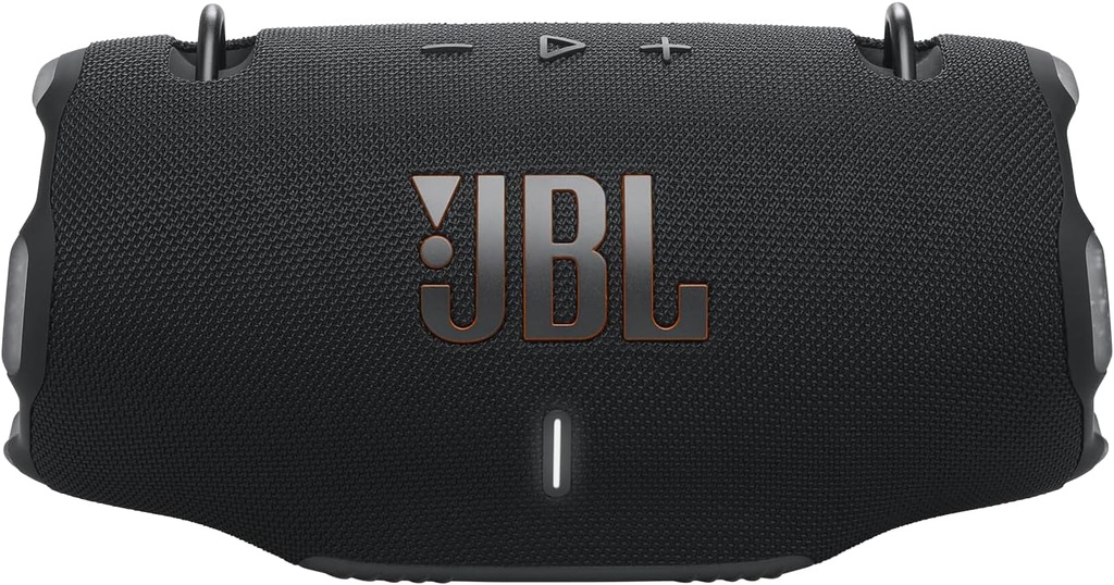 JBL Xtreme 4, Enceinte Portable Bluetooth avec Son Pro, jusqu'à 24h d'autonomie, Recharge Rapide, Étanche Indice IP67, bandoulière Incluse, en Noir
