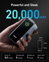 Anker Prime Power Bank, Chargeur Portable 20 000 mAh avec Sortie 200 W