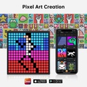 Divoom Timebox-Evo, Animation Pixel Art Enceinte Bluetooth, 12 Sonneries