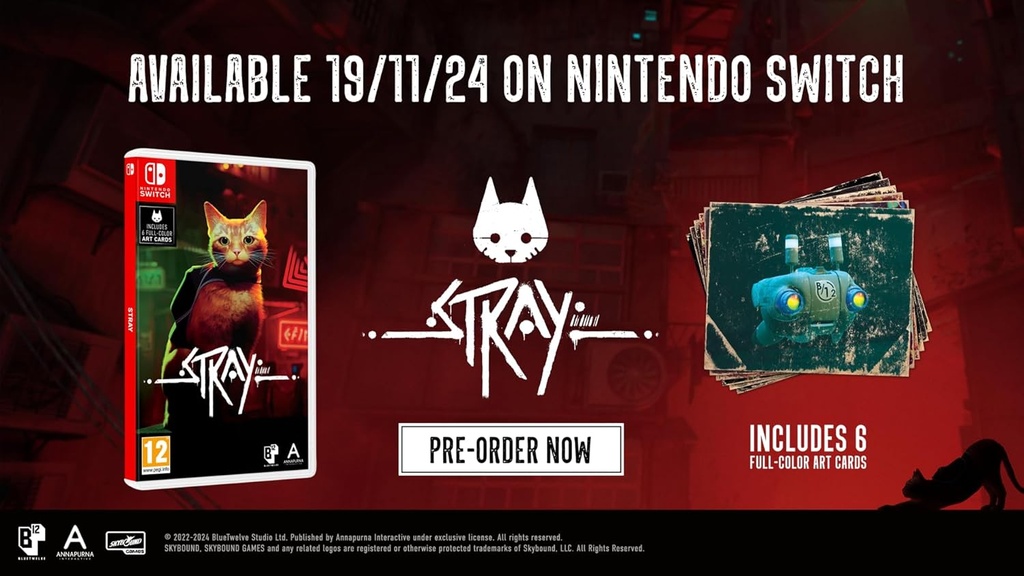 Stray Nintendo Switch