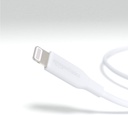 Amazon Basics Câble USB-2.0 type C vers Lightning  1.8 m, blanc