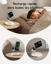 Anker station de recharge MagSafe 3-en-1, 15W pour iPhone