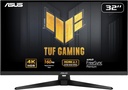 ASUS TUF GAMING VG32UQA1A  moniteur 4K, (3840 x 2160), 160Hz , Freesync Premium, 1ms , 120 % sRGB, DisplayHDR 400