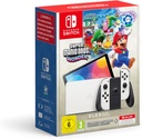 Nintendo Switch console – Modèle OLED (blanc) + Super Mario Bros. Wonder + abonnement individuel de 12 mois  au service Nintendo Switch Online