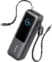 Anker PowerBank pour ordinateurs portables Batterie Externe, chargeur 25000mAh 3 ports USB-C 100W pour plusieurs appareils, câble intégré+ câble rétractable
