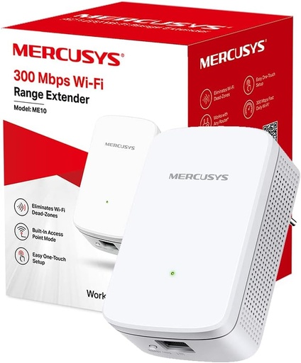 [ME10] MERCUSYS ME10 Répéteur WiFi,300 Mbps