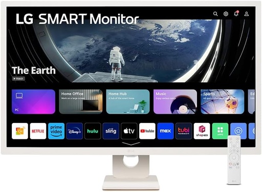 [32SR50F] LG MyView Smart Moniteur (32SR50F)  32 pouces FHD-Dalle IPS résolution (1920x1080 pixels)-5ms GtG 60Hz-HDR 10-sRGB 99%-inclinable