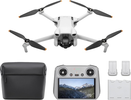 [MT3PD] DJI Bundle Fly More Mini 3 (DJI RC) – Mini Drone Caméra 