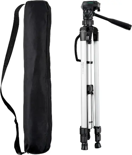 [‎WT3540] Amazon Basics Trépied léger de 1,5 m pour appareil photo, avec étui (240918LJUIT)