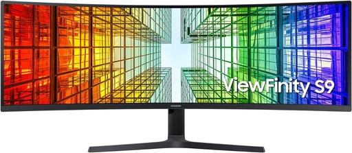 [S49A950UIP] Samsung Business Monitor S9U S49A950UIP 49 pouces -Incurvé 1800R-32:9-VA-DQHD-5120x1440-4ms-120Hz-3000:1-HDR 400-HDMI 2.0-DisplayPort 1.4-USB-C-haut-parleurs