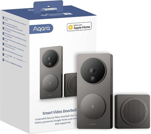 [SVD-C03] Aqara Sonnette Vidéo G4,Caméra Vidéo FHD HomeKit 1080p